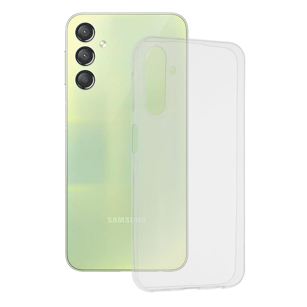Deksel for Samsung Galaxy A24 4G A245, Techsuit, Klar, Gjennomsiktig