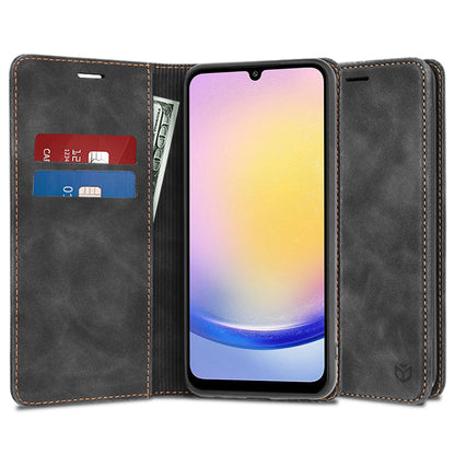 Deksel til Samsung Galaxy A25 A256, Techsuit, Confy, Svart