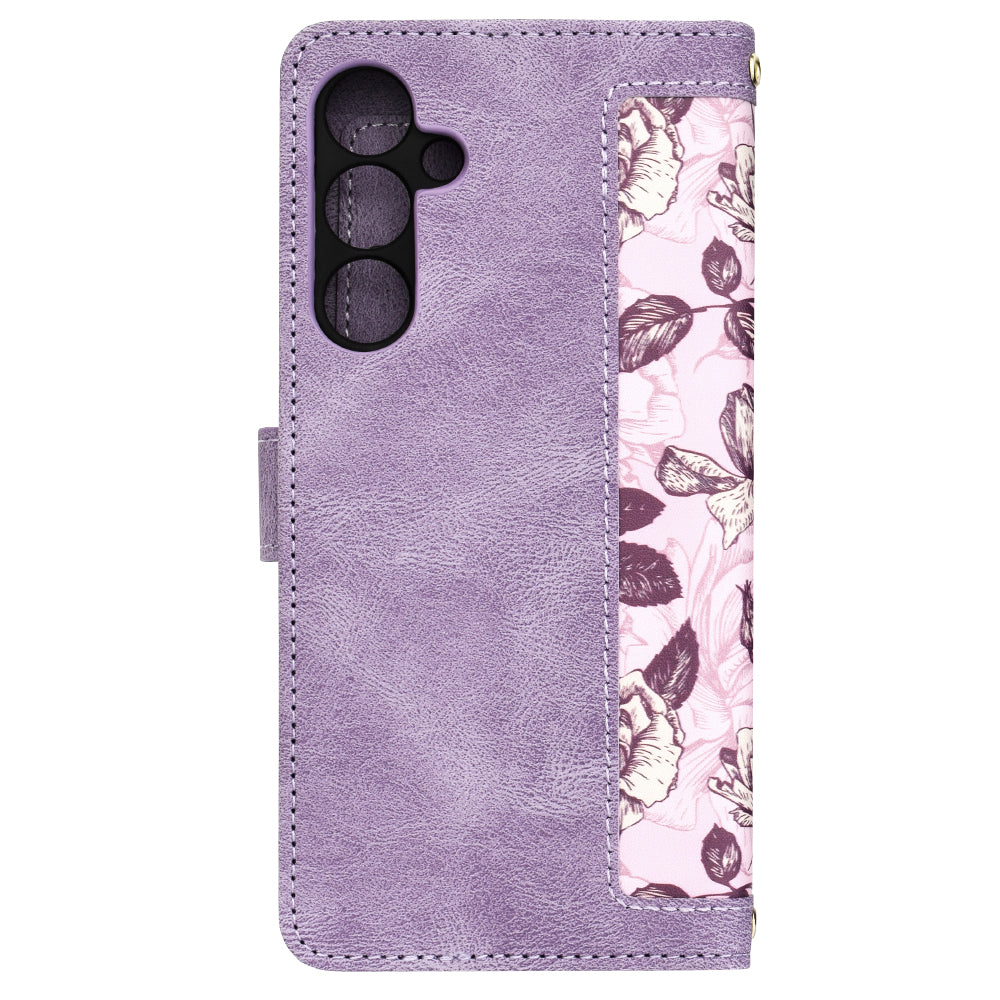 Deksel for Samsung Galaxy A25 A256, Techsuit, FlipCraft, Lilla