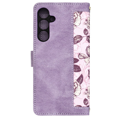 Deksel for Samsung Galaxy A25 A256, Techsuit, FlipCraft, Lilla