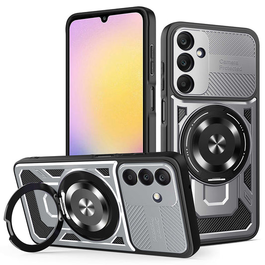 Deksel for Samsung Galaxy A25 A256, Techsuit, RuggedCam, Grå