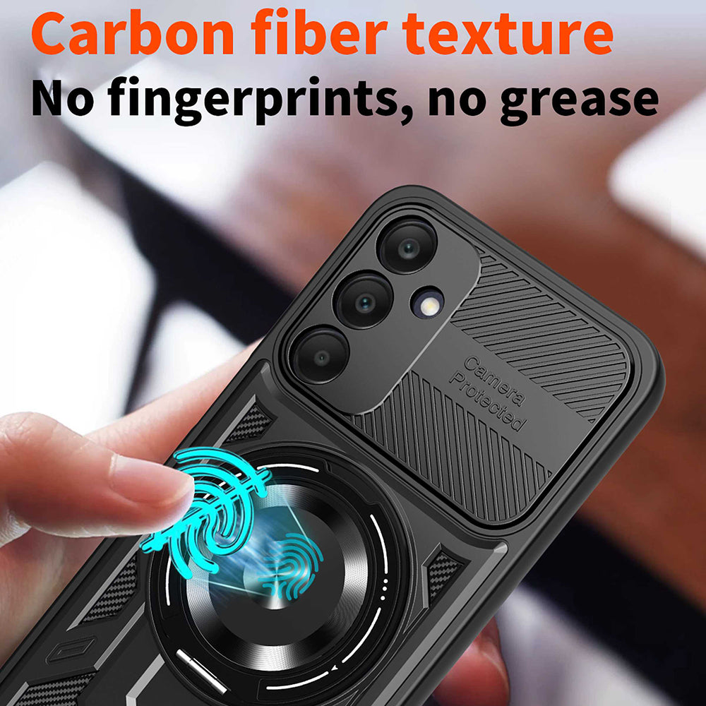 Deksel for Samsung Galaxy A25 A256, Techsuit, RuggedCam, Grå