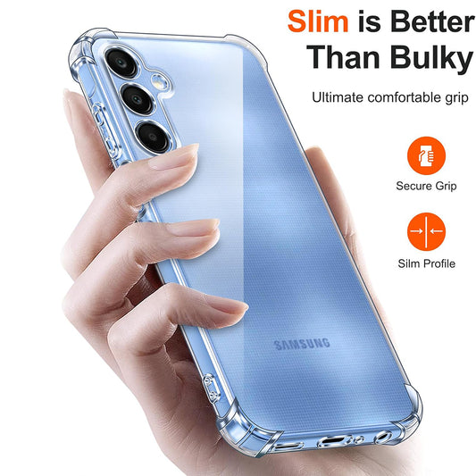 Deksel til Samsung Galaxy A25 A256, Techsuit, Støtsikker Klar, Transparent