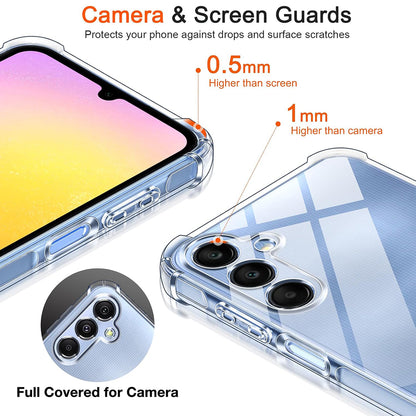 Deksel til Samsung Galaxy A25 A256, Techsuit, Støtsikker Klar, Transparent