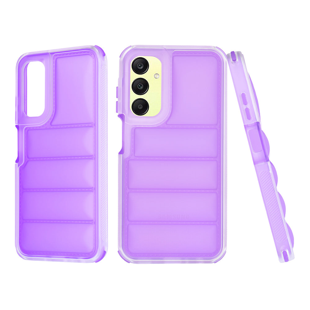 Deksel for Samsung Galaxy A25 A256, Techsuit, Wave Shield, Lilla