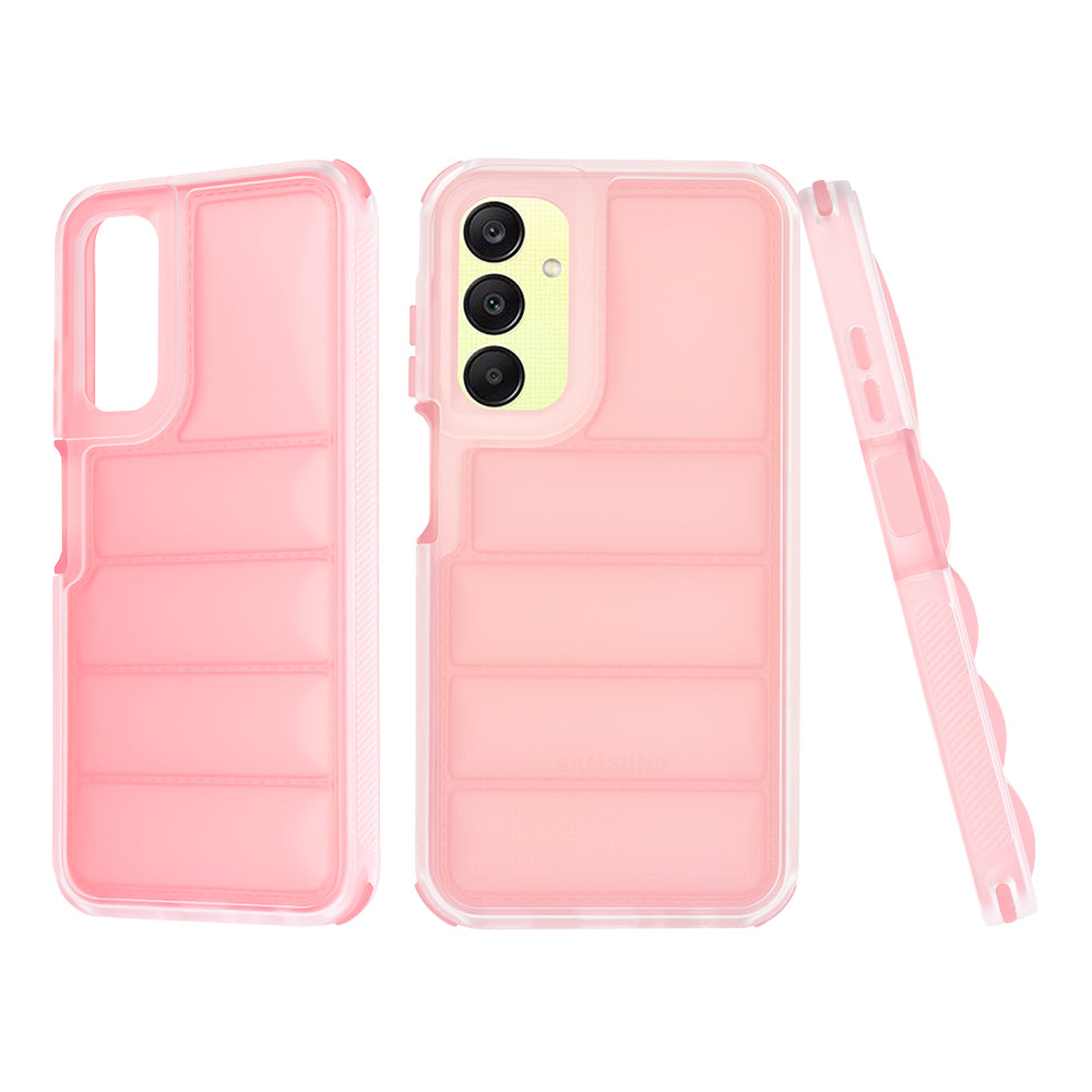 Deksel for Samsung Galaxy A25 A256, Techsuit, Wave Shield, Rosa