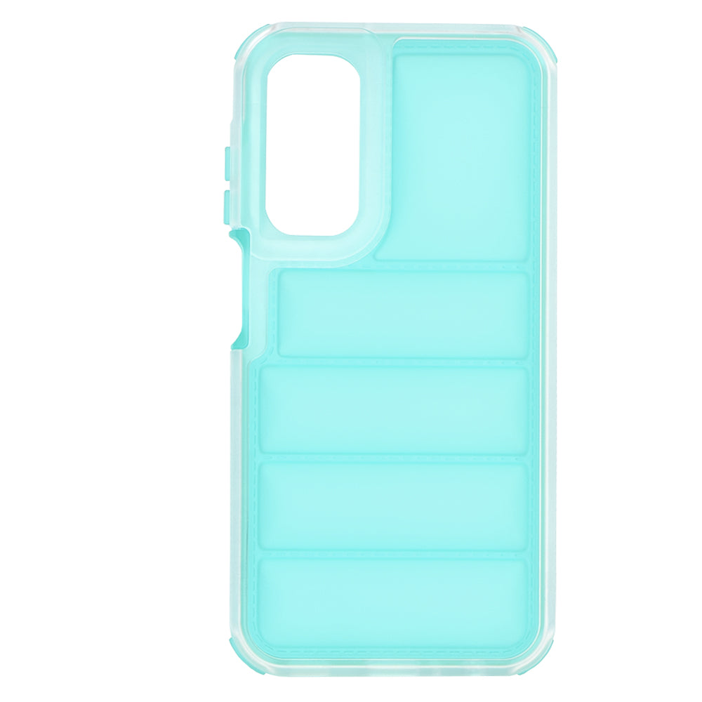Deksel for Samsung Galaxy A25 A256, Techsuit, Wave Shield, Turkis