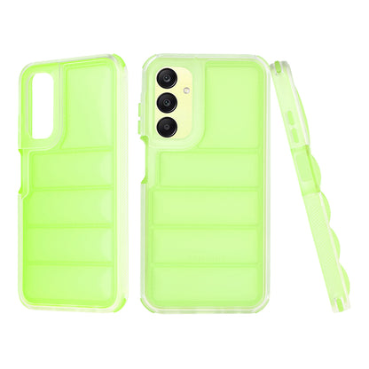 Deksel for Samsung Galaxy A25 A256, Techsuit, Wave Shield, Grønn