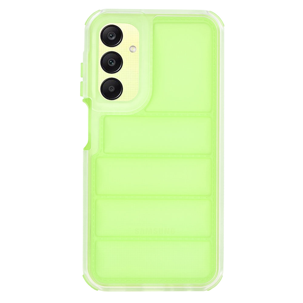 Deksel for Samsung Galaxy A25 A256, Techsuit, Wave Shield, Grønn
