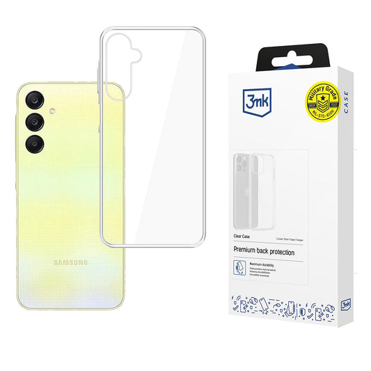 Deksel for Samsung Galaxy A26 A266, 3MK, Klar, Transparent