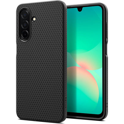 Deksel for Samsung Galaxy A26 A266, Spigen, Liquid Air, Matt Svart ACS09290