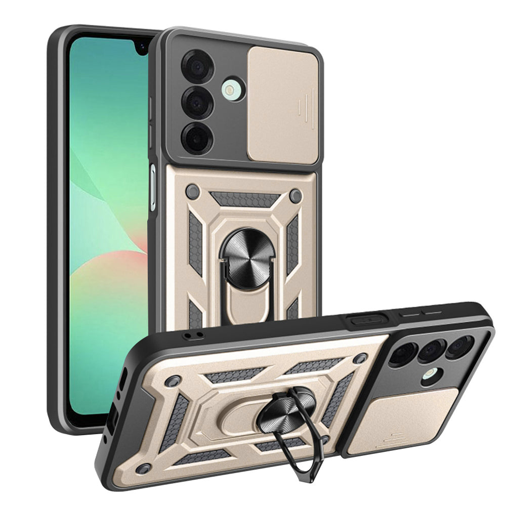 Deksel for Samsung Galaxy A26 A266, Techsuit, CamShield, Gullfarget