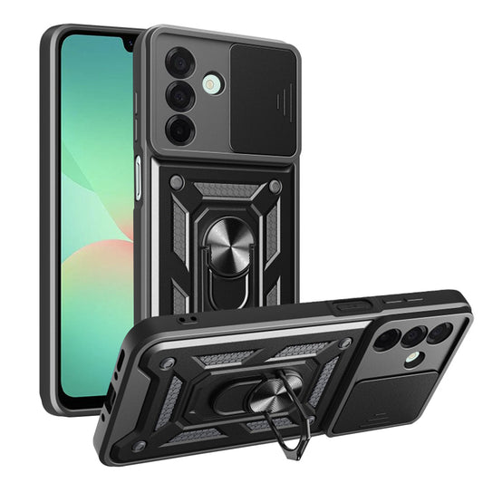 Deksel for Samsung Galaxy A26 A266, Techsuit, CamShield, Svart