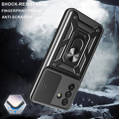 Deksel for Samsung Galaxy A26 A266, Techsuit, CamShield, Svart