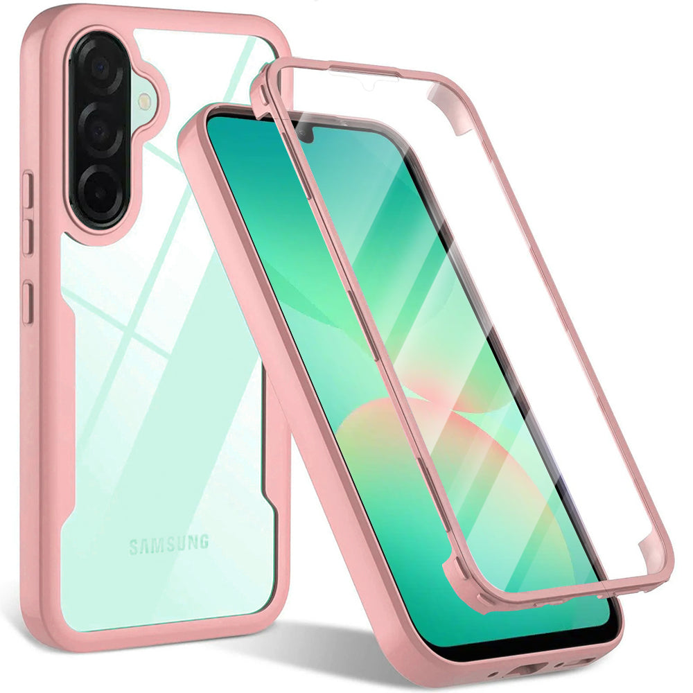Deksel for Samsung Galaxy A26 A266, Techsuit, ColorVerse 360, Rosa