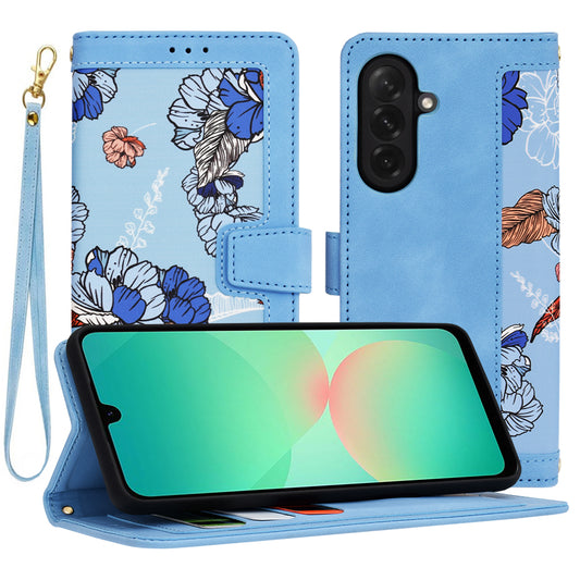 Deksel for Samsung Galaxy A26 A266, Techsuit, FlipCraft, Blå