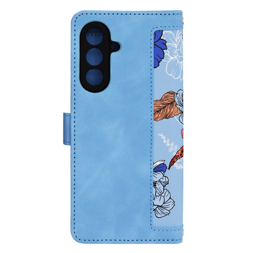 Deksel for Samsung Galaxy A26 A266, Techsuit, FlipCraft, Blå