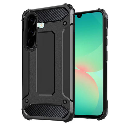 Deksel for Samsung Galaxy A26 A266, Techsuit, Hybrid Armor, Svart