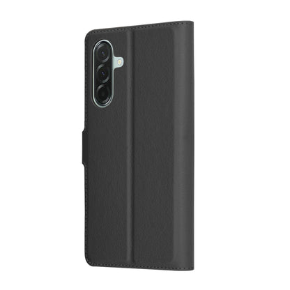 Deksel for Samsung Galaxy A26 A266, Techsuit, Leather Folio, Svart