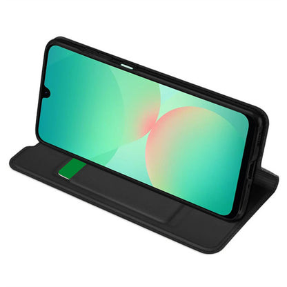 Deksel til Samsung Galaxy A26 A266, Techsuit, Magskin Book, Svart