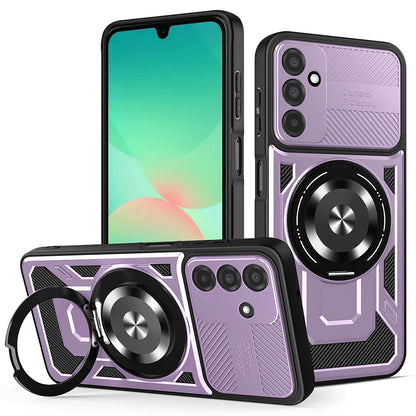 Deksel til Samsung Galaxy A26 A266, Techsuit, RuggedCam, Lilla