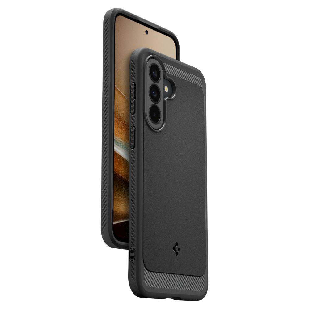 Deksel for Samsung Galaxy A27 5G, Spigen, Rugged Armor, Svart ACS11312