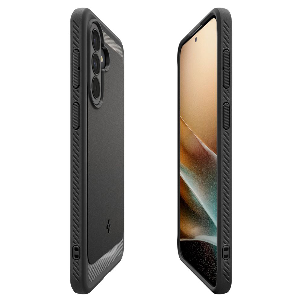 Deksel for Samsung Galaxy A27 5G, Spigen, Rugged Armor, Svart ACS11312