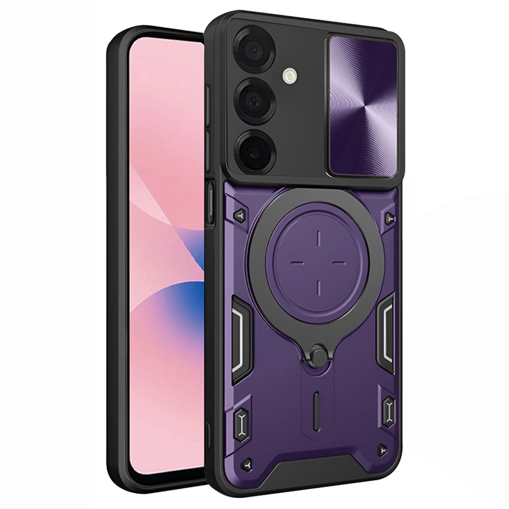 Deksel til Samsung Galaxy A27 5G, Techsuit, CamGuard Pro, Lilla