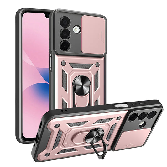Deksel til Samsung Galaxy A27 5G, Techsuit, CamShield, Rosa Gull