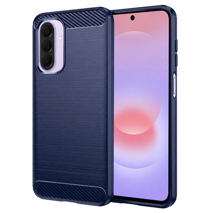 Deksel til Samsung Galaxy A27 5G, Techsuit, Karbon, Blå