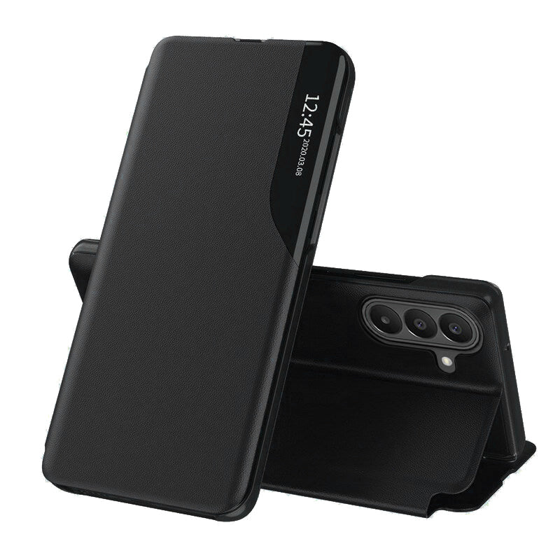 Deksel for Samsung Galaxy A27 5G, Techsuit, eFold Ny Modell, Svart