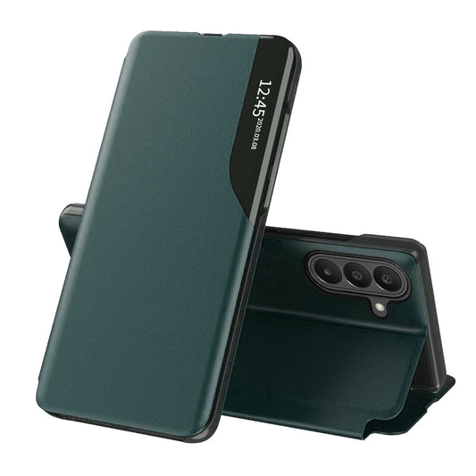 Deksel til Samsung Galaxy A27 5G, Techsuit, eFold Ny Modell, Mørkegrønn