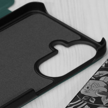 Deksel til Samsung Galaxy A27 5G, Techsuit, eFold Ny Modell, Mørkegrønn