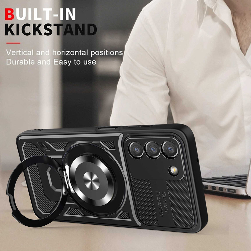 Deksel for Samsung Galaxy A27 5G, Techsuit, RuggedCam, Blå