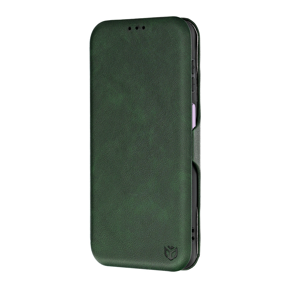 Deksel til Samsung Galaxy A27 5G, Techsuit, Safe Wallet Plus, Grønn