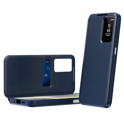Deksel for Samsung Galaxy A27 5G, Techsuit, SmartView, Blå