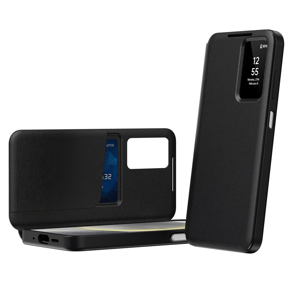 Deksel for Samsung Galaxy A27 5G, Techsuit, SmartView, Svart