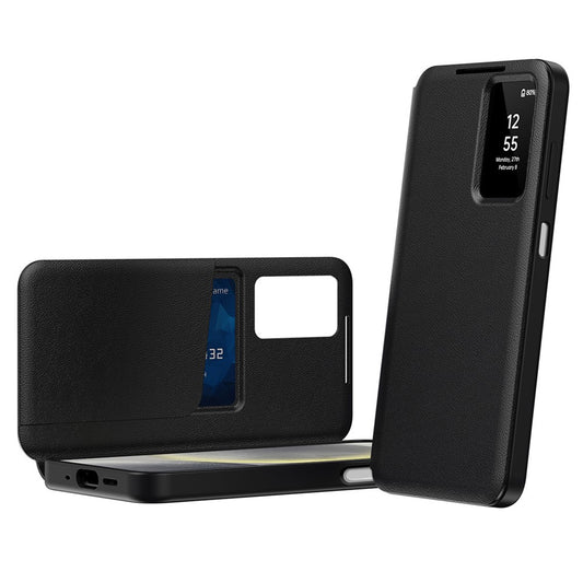 Deksel for Samsung Galaxy A27 5G, Techsuit, SmartView, Svart