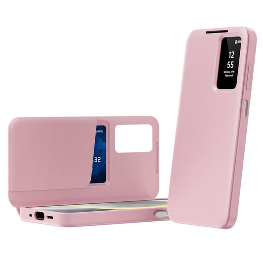 Deksel til Samsung Galaxy A27 5G, Techsuit, SmartView, Rosa
