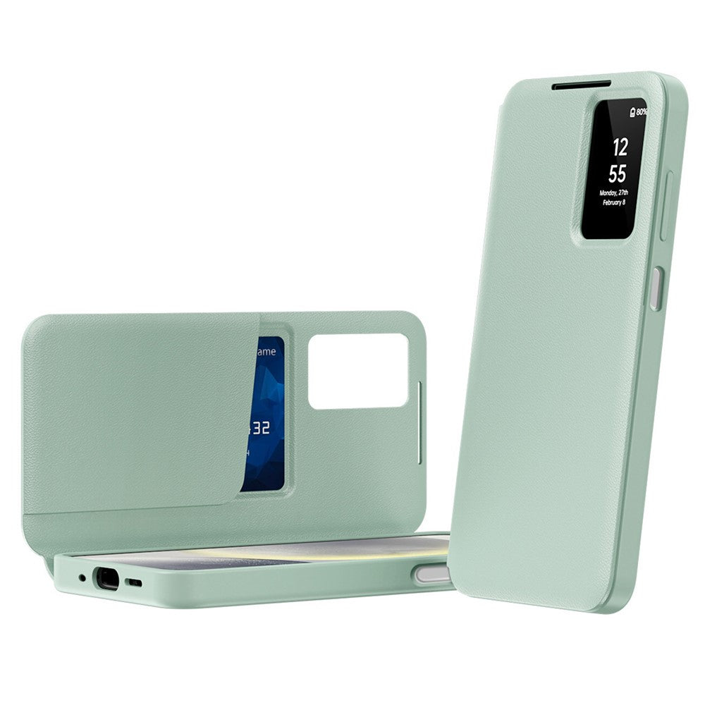 Deksel for Samsung Galaxy A27 5G, Techsuit, SmartView, Grønn