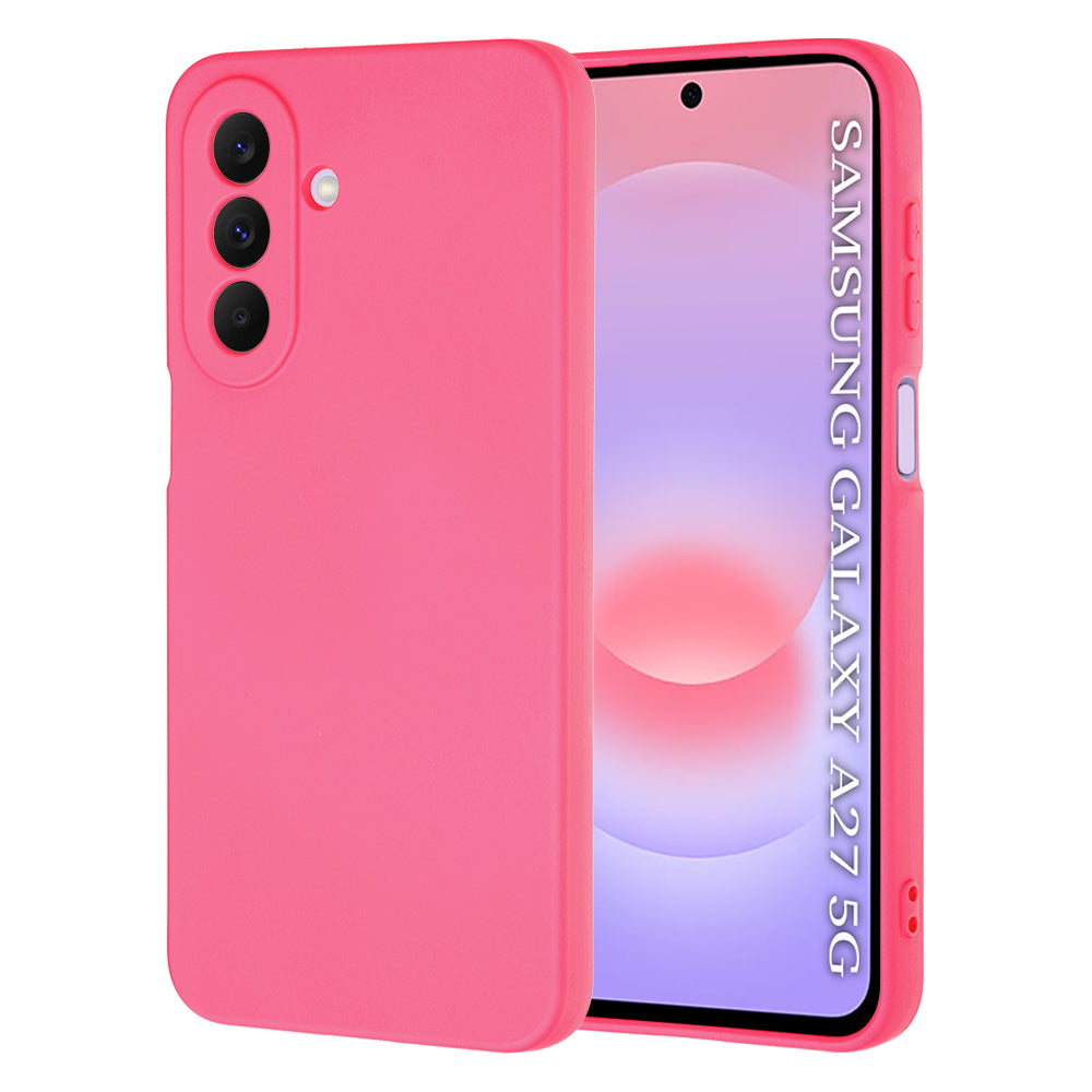 Deksel til Samsung Galaxy A27 5G, Techsuit, SoftFlex, Mørk Rosa