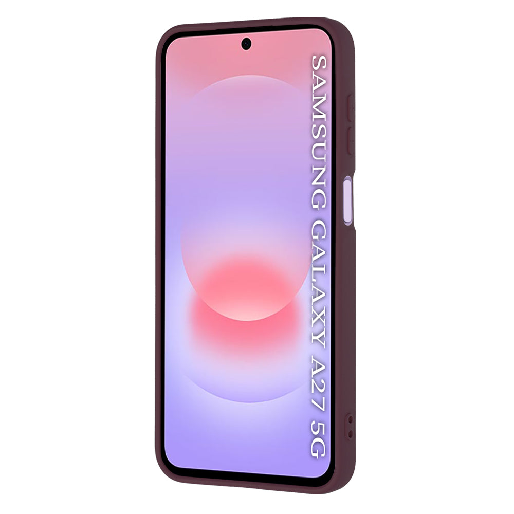 Deksel til Samsung Galaxy A27 5G, Techsuit, SoftFlex, Burgunder