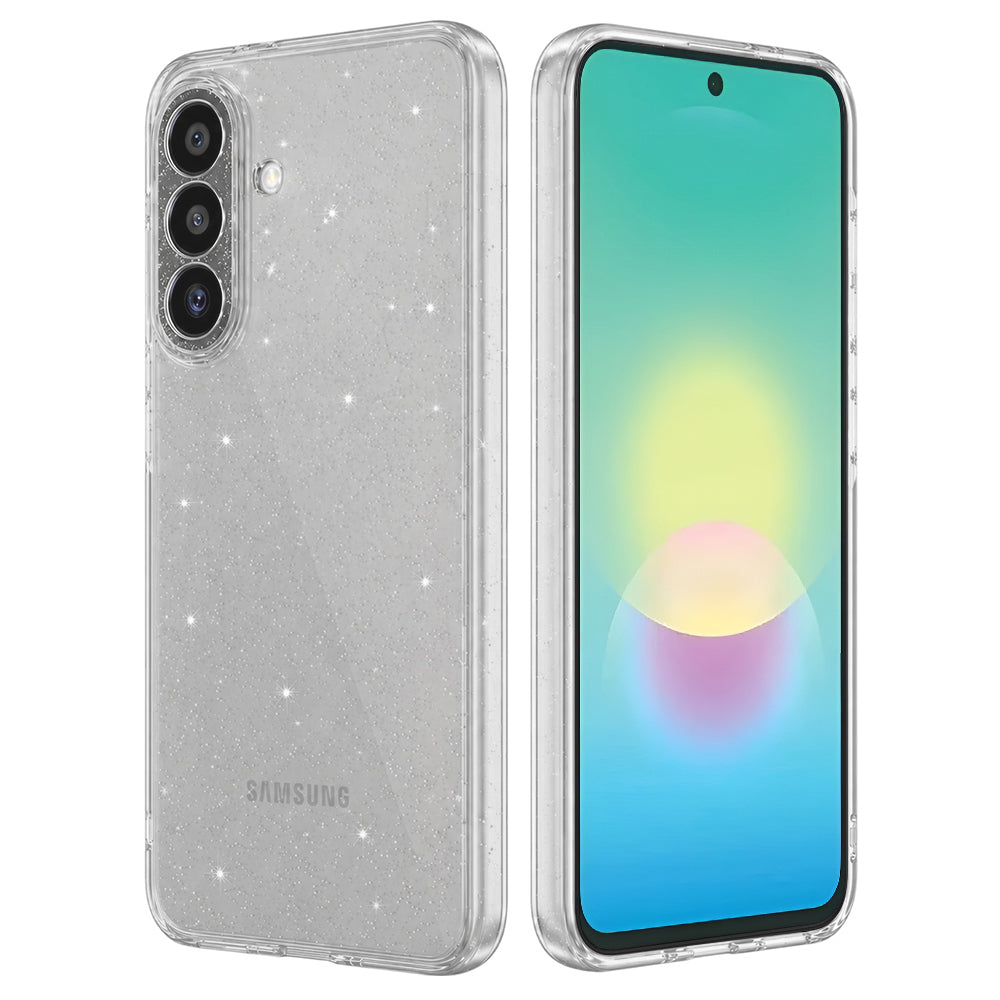 Deksel til Samsung Galaxy A27 5G, Techsuit, SparkleSkin, Transparent