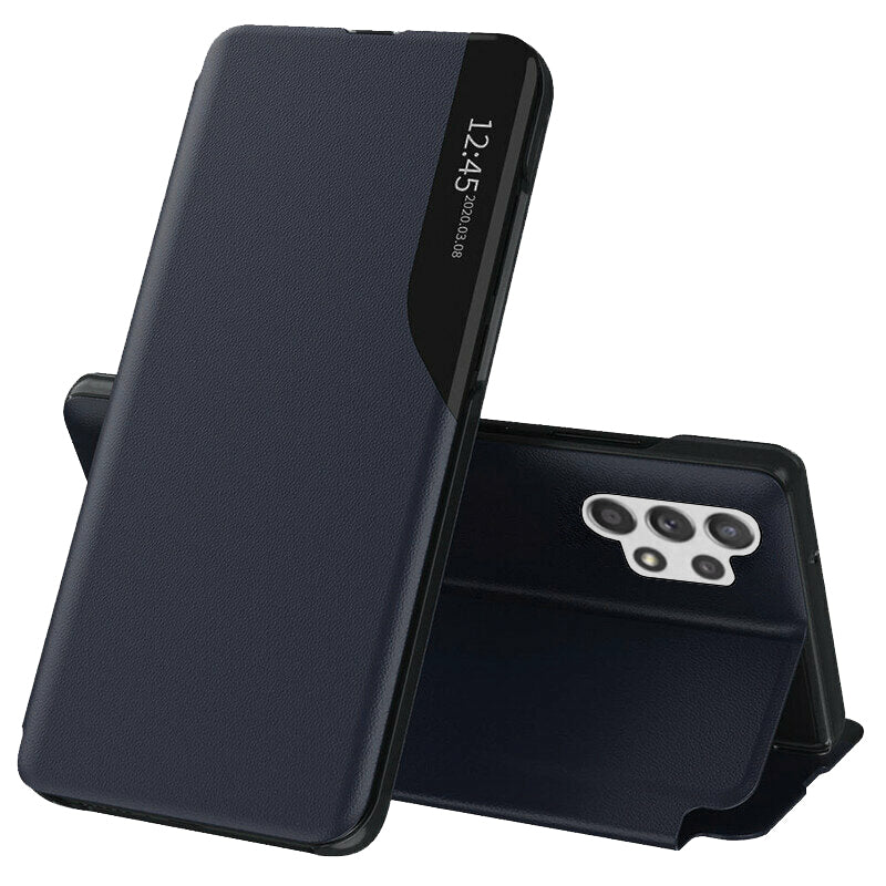 Deksel for Samsung Galaxy A32 A325, Techsuit, eFold, Mørk Blå