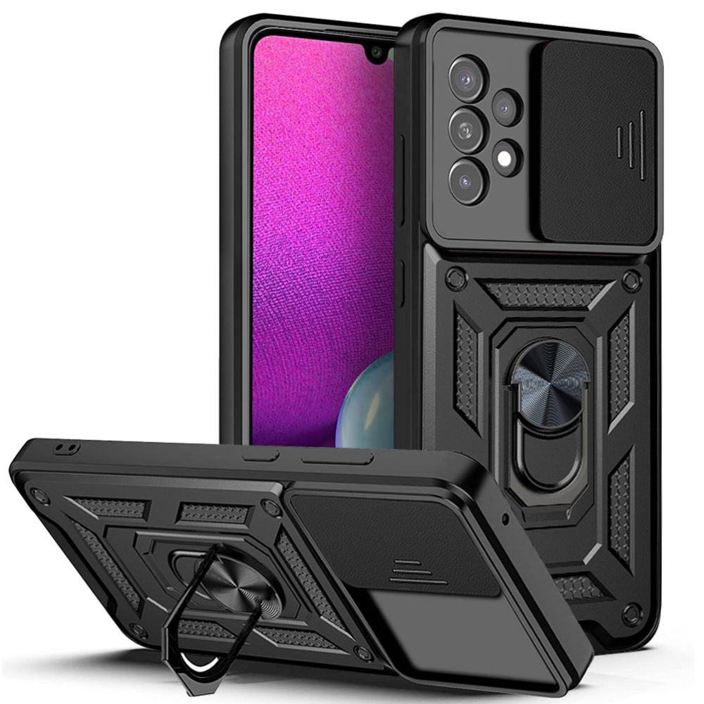 Deksel for Samsung Galaxy A33 5G A336, Techsuit, CamShield, Svart