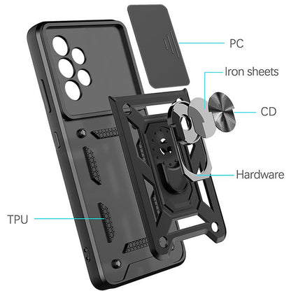 Deksel for Samsung Galaxy A33 5G A336, Techsuit, CamShield, Svart