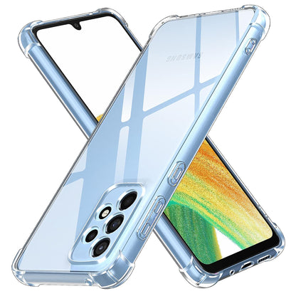 Deksel til Samsung Galaxy A33 5G A336, Techsuit, Støtsikker Klar, Transparent