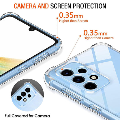 Deksel til Samsung Galaxy A33 5G A336, Techsuit, Støtsikker Klar, Transparent