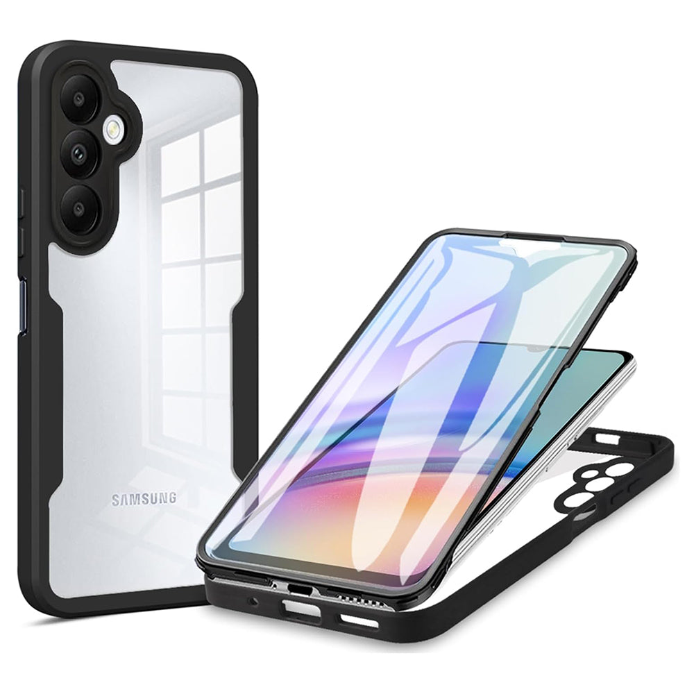 Deksel for Samsung Galaxy A34 A346, Techsuit, ColorVerse 360, Svart