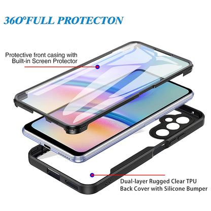 Deksel for Samsung Galaxy A34 A346, Techsuit, ColorVerse 360, Svart